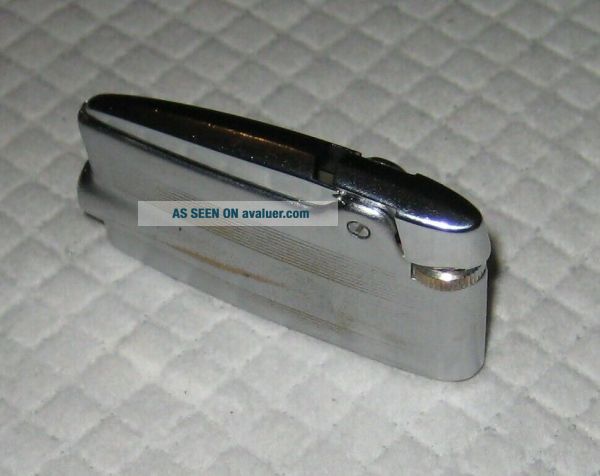 Vintage Ronson Silver Adonis VAraflame Lighter Made In USA Great ...