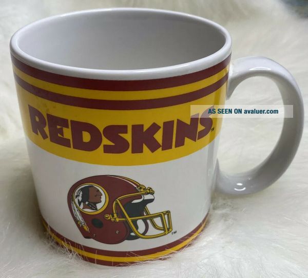 Vintage NFL Washington Redskins Team Coffee Mug By Russ Berrie Made In ...