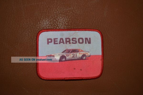 Mercury Racing Patch 1971 David Pearson NASCAR 21 Mercury Cyclone Purolator Racing Patch ...
