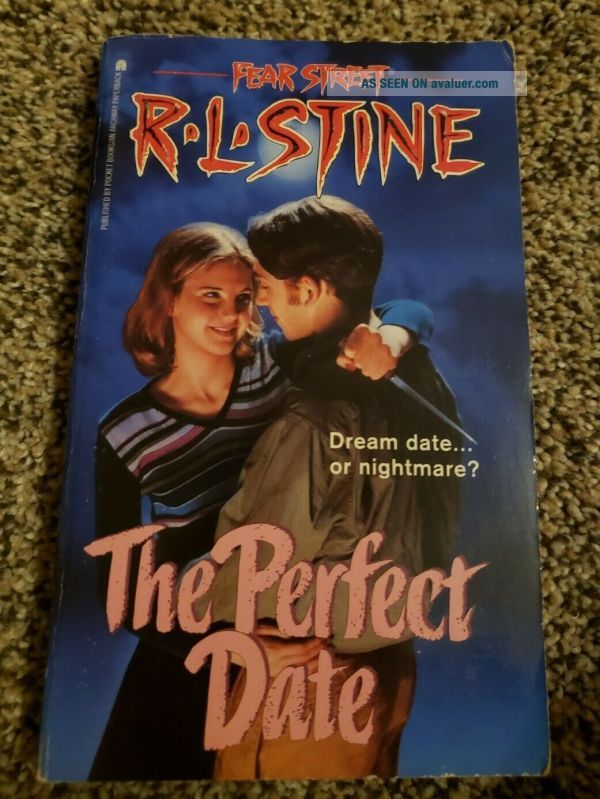 RL Stine Fear Street The Perfect Date Book Vintage Cover
