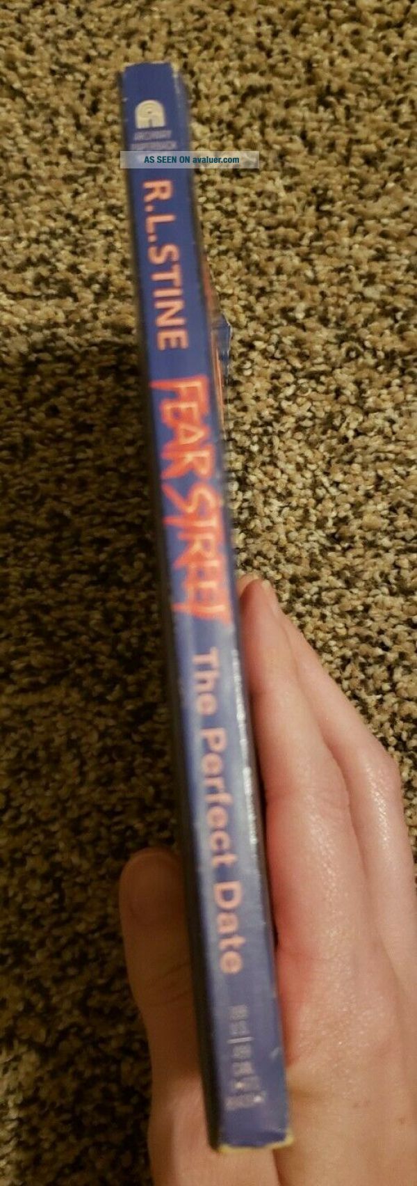 RL Stine Fear Street The Perfect Date Book Vintage Cover
