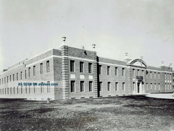 1940 Vintage Photo Finished Construction View Of Terre Haute Prison In ...