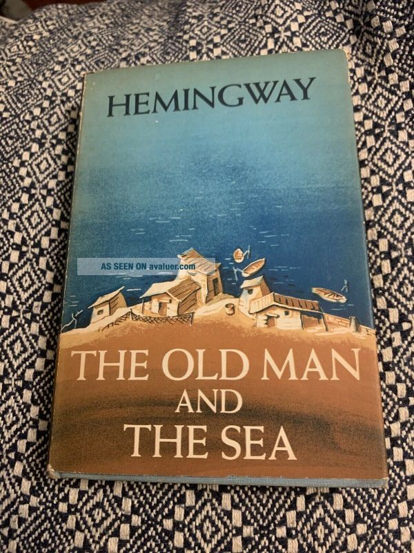 Hemingway The Old Man And The Sea 1st Edition 1st Printing With A ...