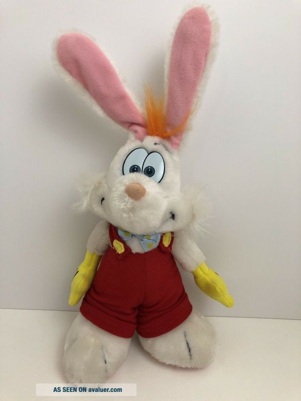 Disneyland Walt Disney World Who Framed Roger Rabbit Plush 1987 Vtg ...