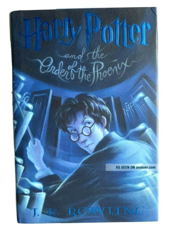 1st Ed 1st Print UNREAD Harry Potter Order Of The Phoenix J. K. Rowling ...