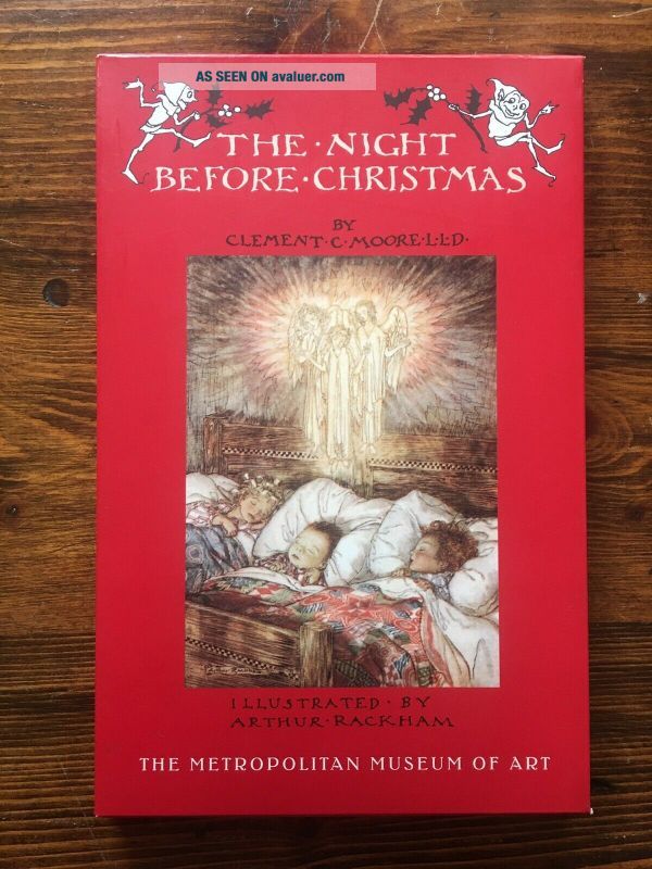 The Night Before Christmas Book By Clement Moore Illustrated By