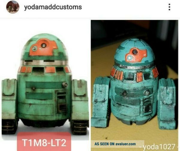 Star Wars Custom 3D Printed Hand Painted A - LT Utility Droid You Pick ...