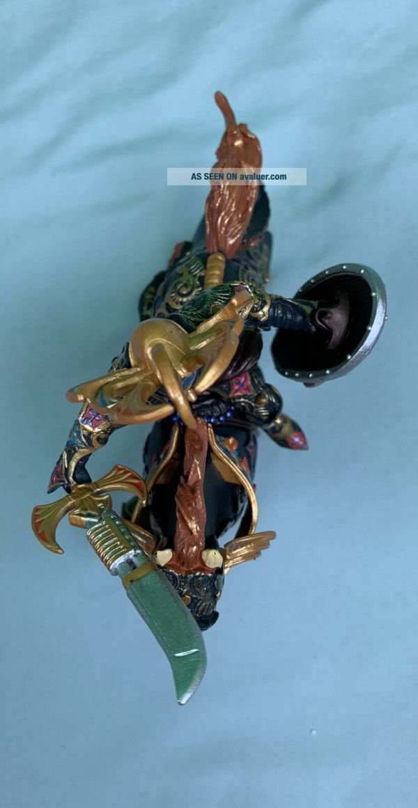 Papo Fantasy Medieval BEETLE KNIGHT RIDER Sword Shield Armored Horse ...