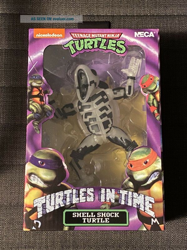 Shock Turtle NECA Shell Shock Turtle Loot Crate TMNT WITH Image Shifting TV Turtles ...