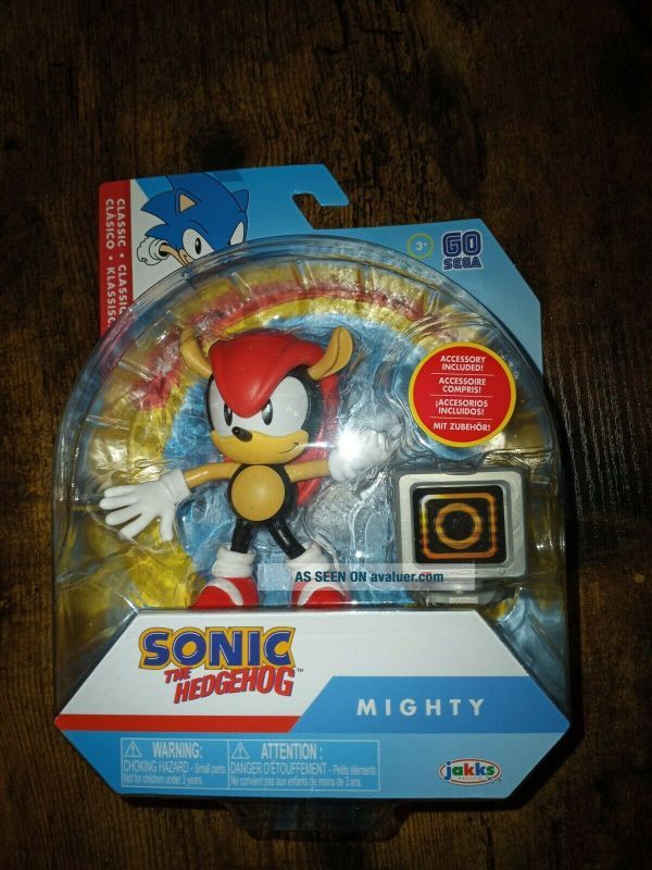 Jakks Sonic The Hedgehog MIGHTY 4 " Articulated Figure IN HAND | #40280652