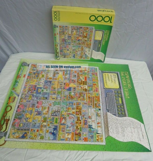 Robert Martin Computers The Inside Story Springbok 1000pc Puzzle ...