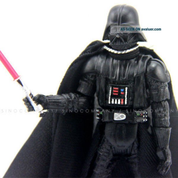 Vader Rots Star Wars 2005 Darth Vader & Lightsaber Revenge Of The Sith ROTS Action ...