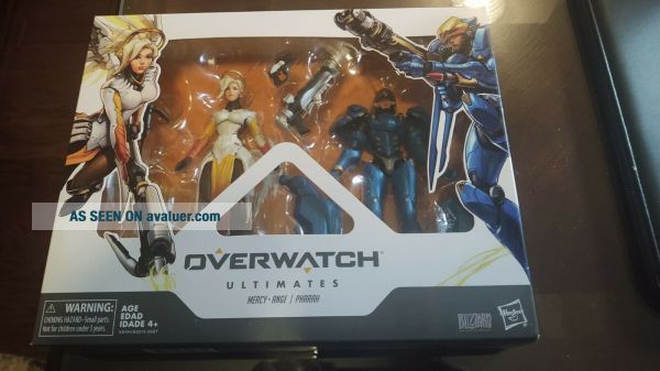OVERWATCH ULTIMATES ACTION FIGURES 2PACK MERCY+PHARAH ARTICOLATI CON ACCESSORI