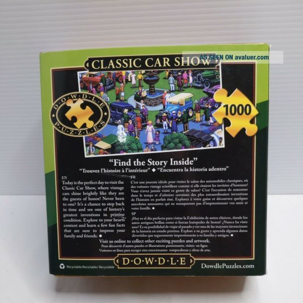 Pendleton Classic Art 1000-Piece Jigsaw Puzzle - Family Game Night, Stay-at-Home Activity