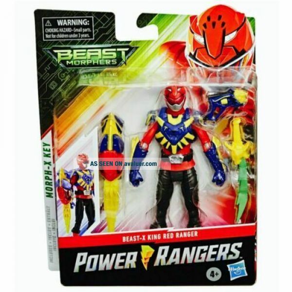 Beast - X King Red Ranger Power Rangers Beast Morphers 6