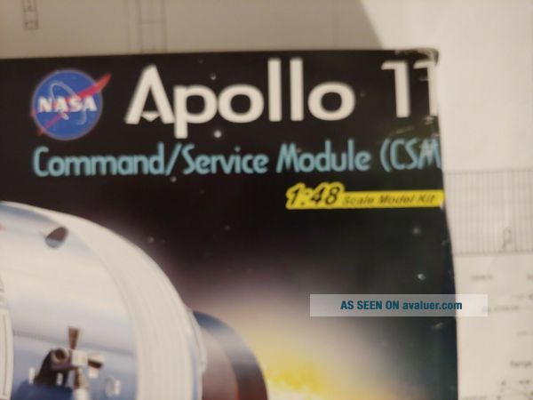 Dragon 1/48 Scale Apollo 11 Command Module And Service Module Model Kit ...