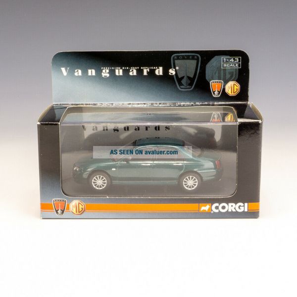 Corgi Vanguards 1/43 2005 MG ZT+ 135 CDTI - Blu Caledonia Metallizzato, Modello In Diecast Con Astuccio, VA09307