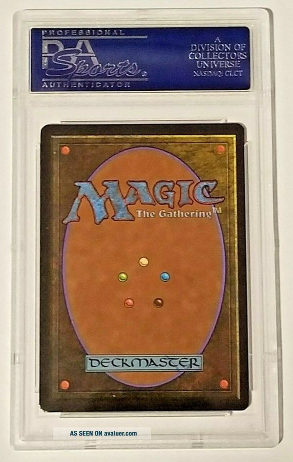 1993 Magic The Gathering MTG Arabian Nights Elephant Graveyard PSA 9 ...