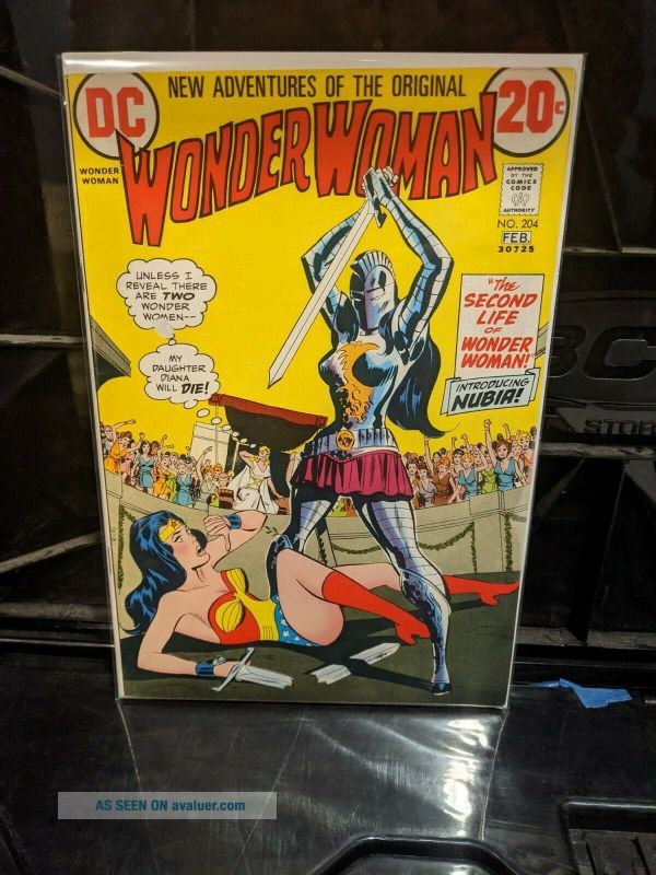 Wonder Woman KEYS 204 205 206 1973 1st 2nd 3rd Appearance Of Nubia Plus ...