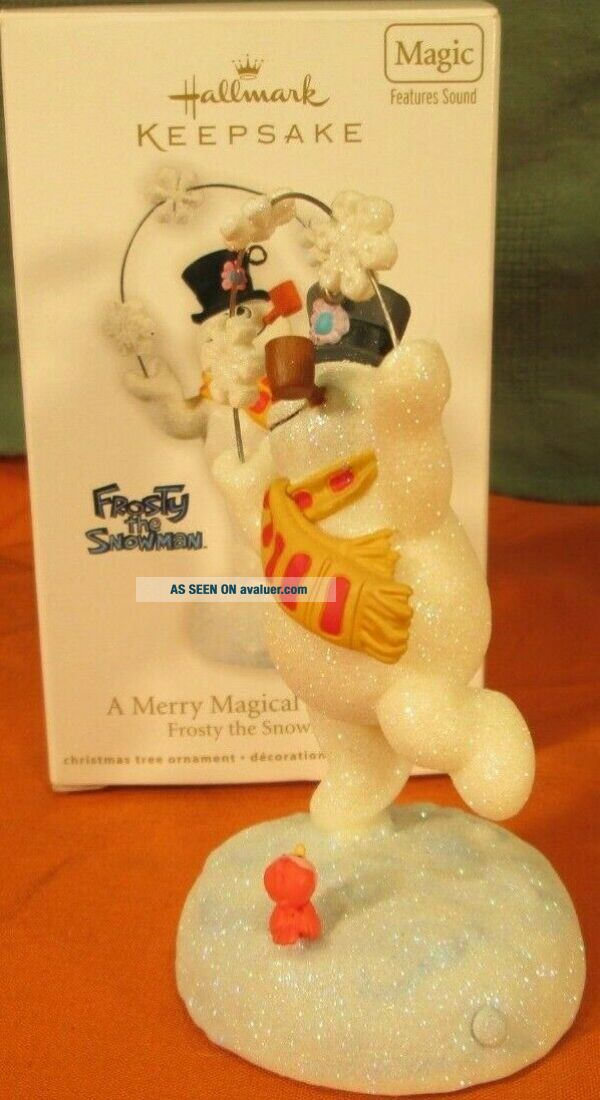Hallmark Keepsake Ornament A Merry Magical Christmas Frosty The Snowman