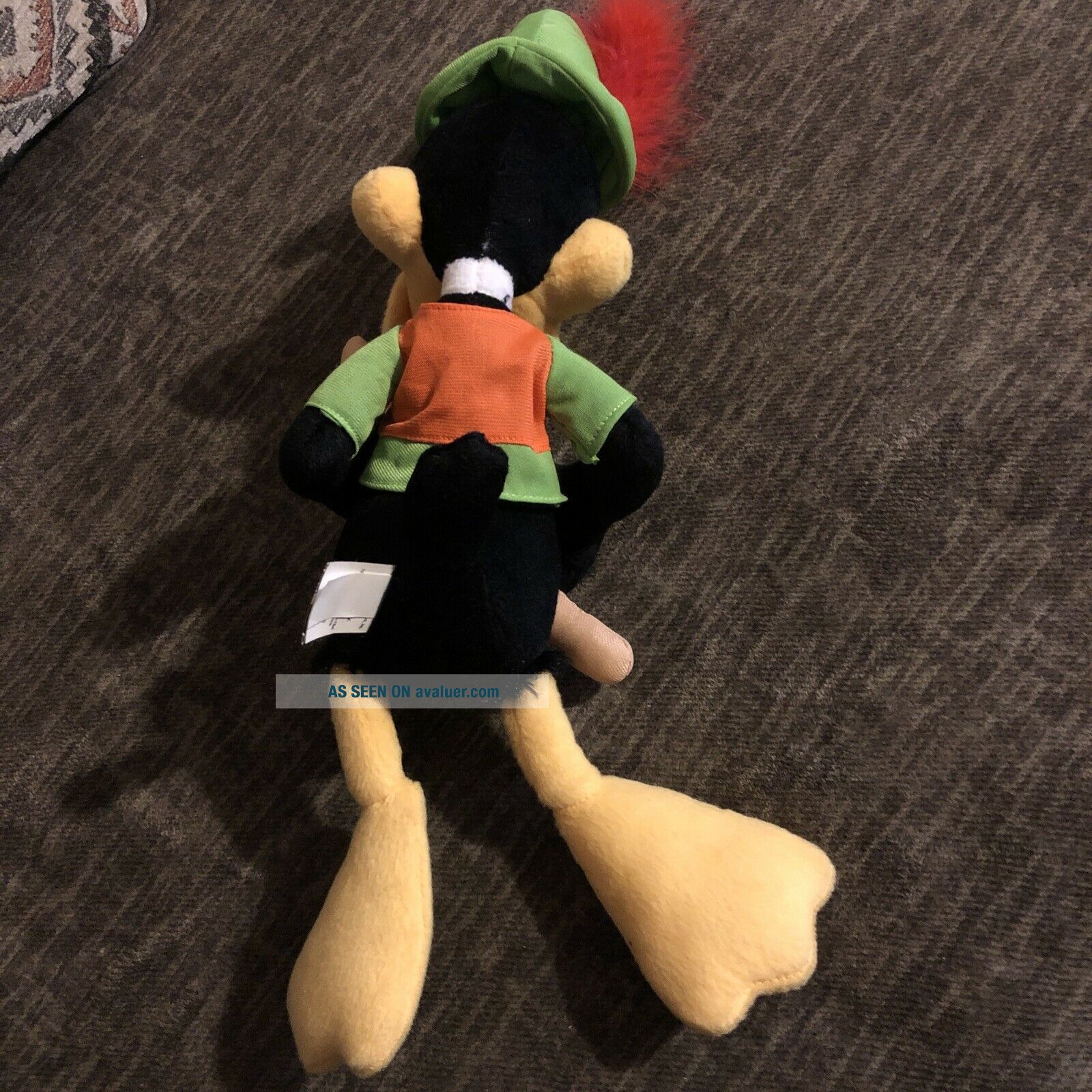 Looney Tunes Daffy Duck Robin Hood Plush 2012 Warner Bros RARE 51531856 looney-tunes-daffy-duck-robin-hood-plush-2012-warner-bros-rare-51531856