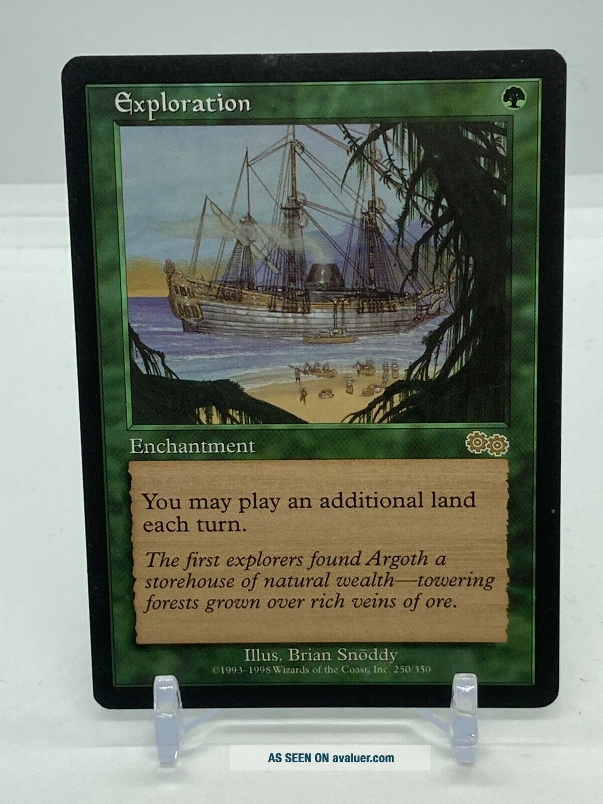 Exploration Magic Card Exploration MTG Urza ' S Saga Rare LP Magic The Gathering EDH | #51745117
