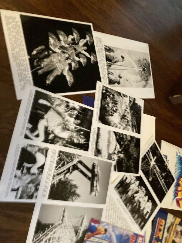 Six Flags Over Mid America St - Six Flags Over Mid America St Louis Rare Press Kits 2 4