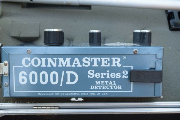 VTG Whites Coinmaster 6000/D Series 2 Metal Detector With Case | #52580641