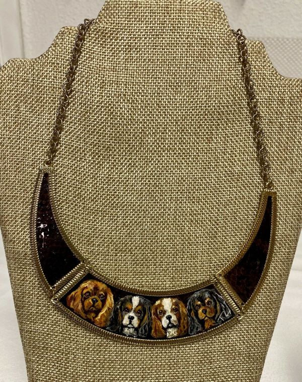 De Cavalier Silver and Black Necklace 534 main image 1