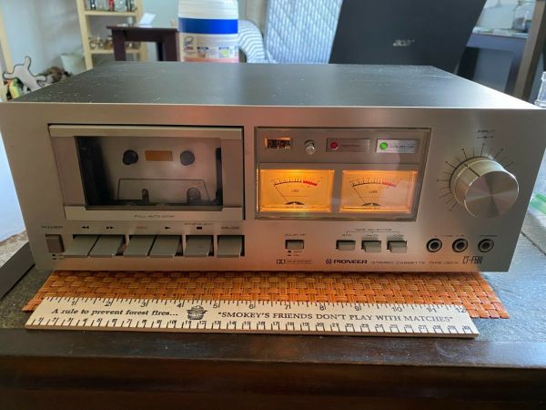 Pioneer CT - F500 Vintage Stereo Cassette Tape Deck Player With Dolby ...