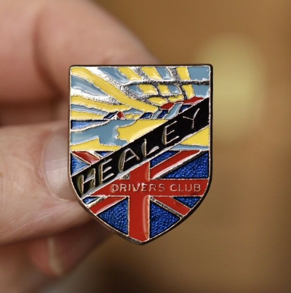 Driver Pin Modified Vintage Healey Drivers Club Enamel Pin Badge Motor Car Auto Collectable ...