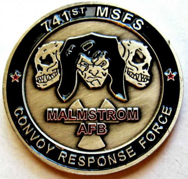 741st Missile Security Forces Squadron US Air Force Challenge Coin ...