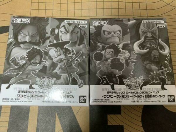 Wcf Raptor WCF One Piece Figure Oden Luffy Roger Kaido Set Jump 50th World ...