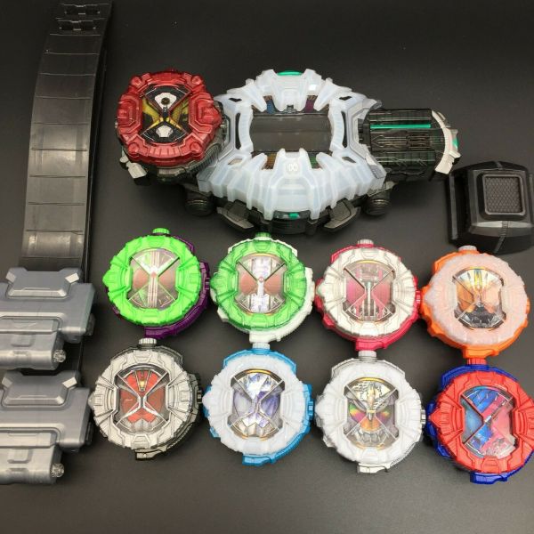 BANDAI Kamen Rider Zio DX ZIKU DRIVER 9P RIDE WATCH SET ALL DX Henshin ...