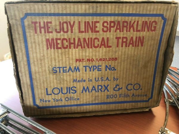 Vintage Marx Joy Line Mechanical Train Set W/ Box - | #54722893