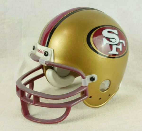 Riddell San Francisco 49ers Light Up Mini Football Helmet 1999 NFL ...