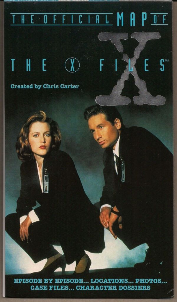 X - FILES OFFICIAL MAP HARPER EPISODE LOCATIONS PHOTOS CASE FILES ...