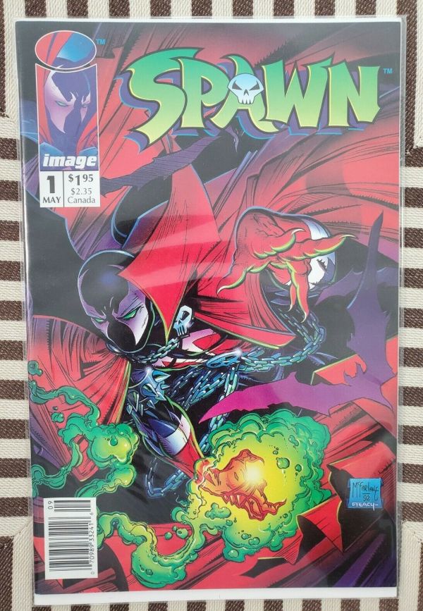Spawn 1 Newsstand Edition 1st Appearance Of Spawn Image Comics Todd ...